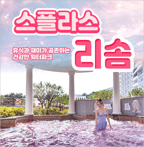 [덕산] 스플라스 리솜 온천 워터파크 입장권(02/10~03/03)