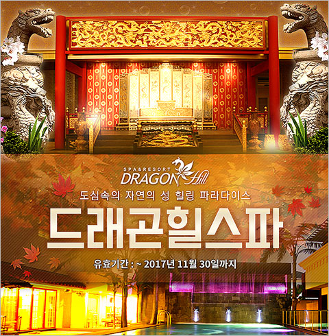[용산] 드래곤힐스파 평일주간 대인 1인권