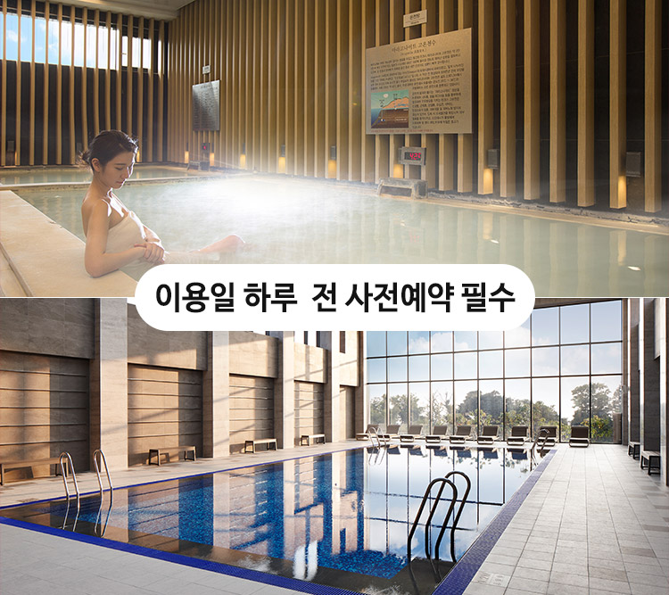 디아넥스 아라고나이트 심층고온천 사우나+수영장