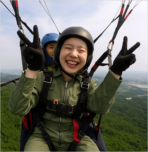 [군산] 패러글라이딩스쿨 비행체험  